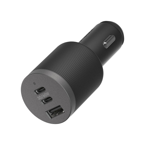 OtterBox Premium Pro Dual USB-C Car Charger w/Extra USB-A 72W 7880899